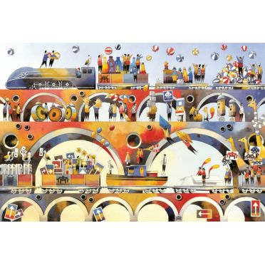 Miastonauci – środek, wiadukt